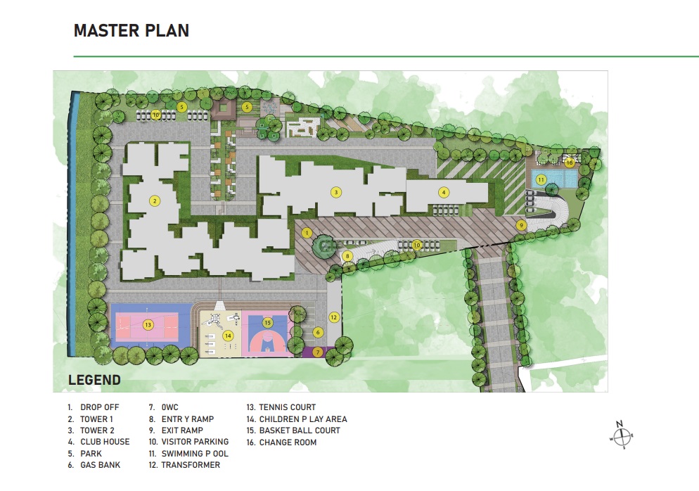 Prestige Bougainvillea Gardens Master Plan