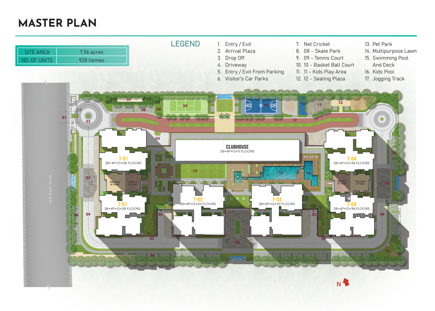 Prestige Bougainvillea Gardens Master Plan